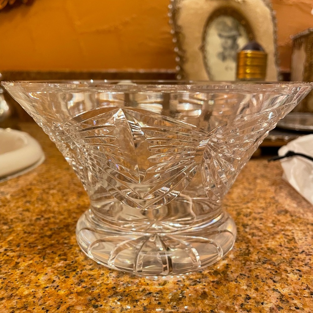 Waterford Crystal Vest Wishes 6” bowl